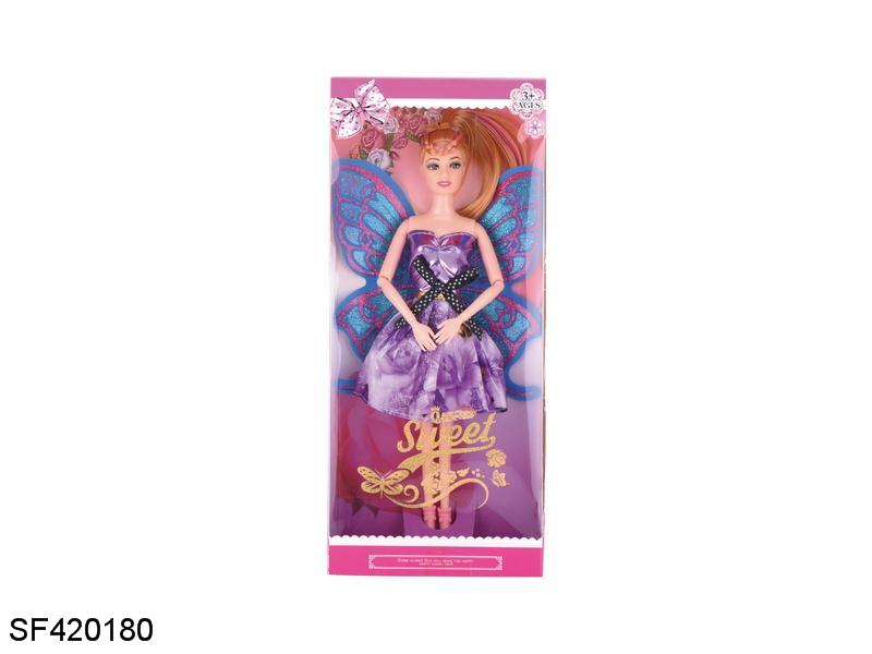 11.5寸实身关节芭比(衣服多色多样混装)