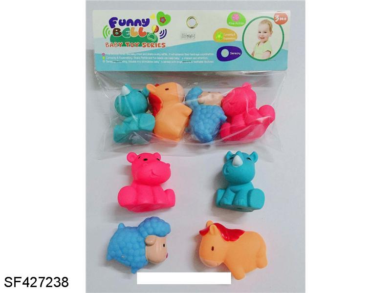 搪胶玩具(4只装)