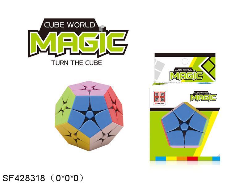 二阶五魔方碳纤维贴纸