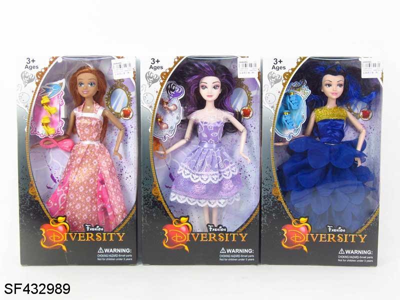 12关节实身迪士尼后裔三款混装