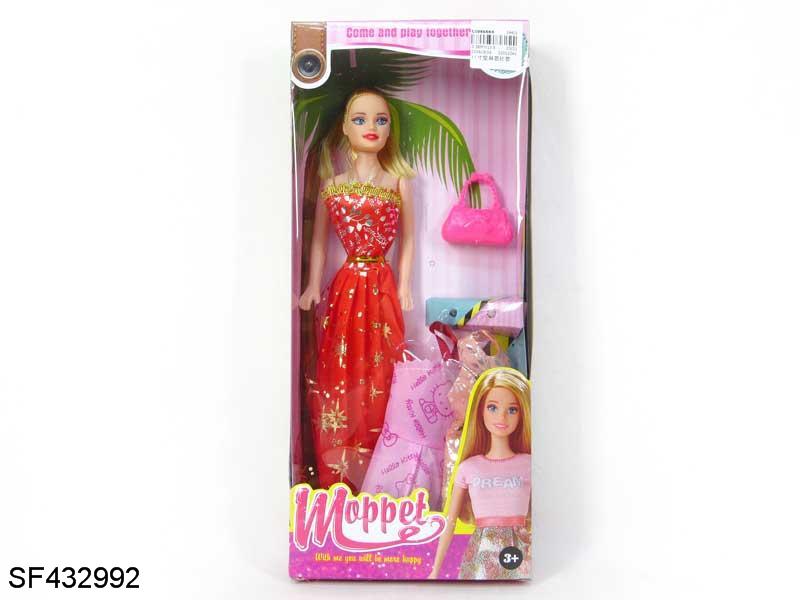 11.5寸空身芭比美少女带配件