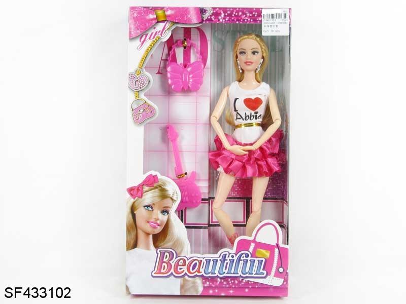 12关节实身芭比带配件带饰品