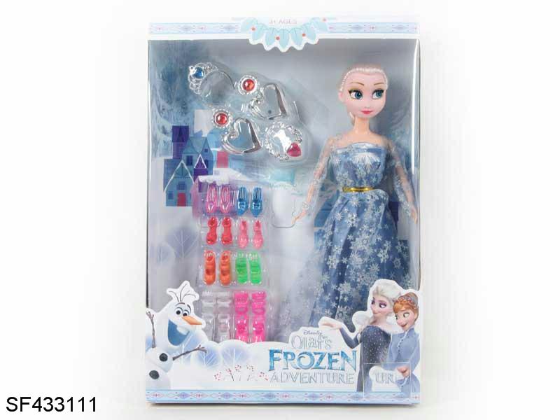 第三代11寸实身时尚冰雪奇缘双人混装