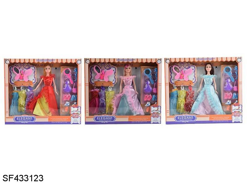 11.5寸美女换装三款混装