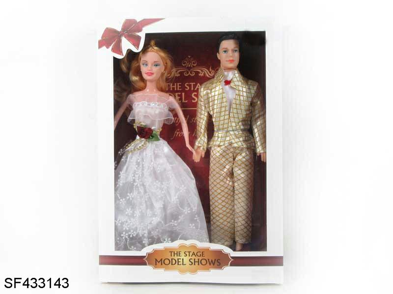 十一寸半芭比实身带十一寸男人芭比2混装