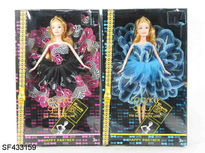 11.5寸实身车载婚纱公主芭比两款混装