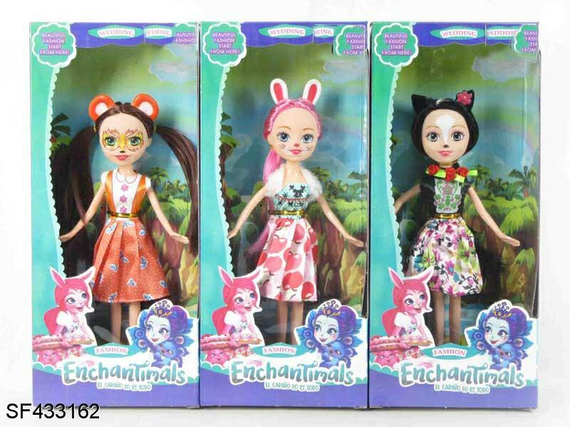 10寸实身美少女巡逻队特战队四款混装