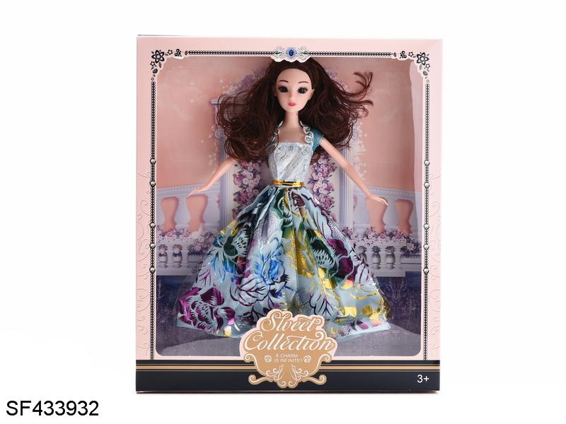 3D眼珠芭比娃娃(单款多色混装)