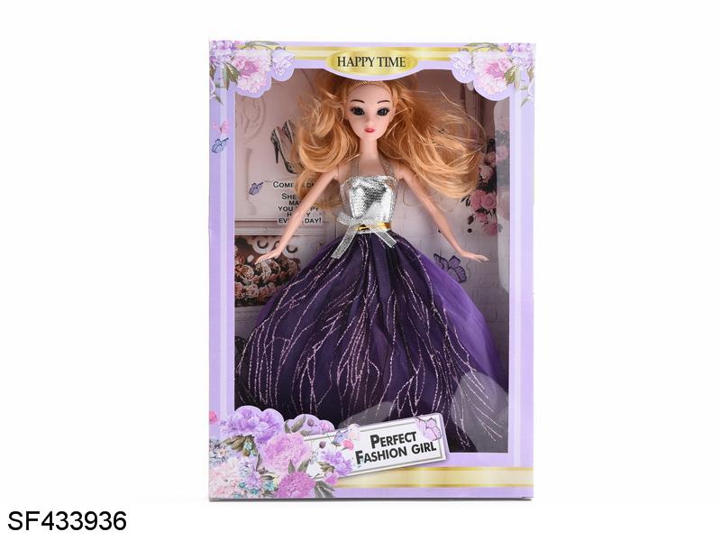 3D眼珠芭比娃娃(单款多色混装)