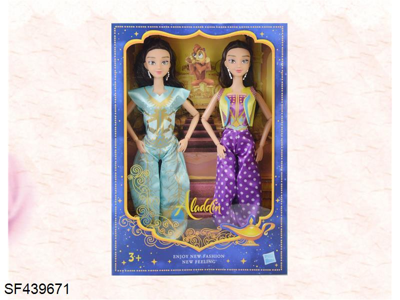 11.5寸9关节阿拉丁芭比娃娃