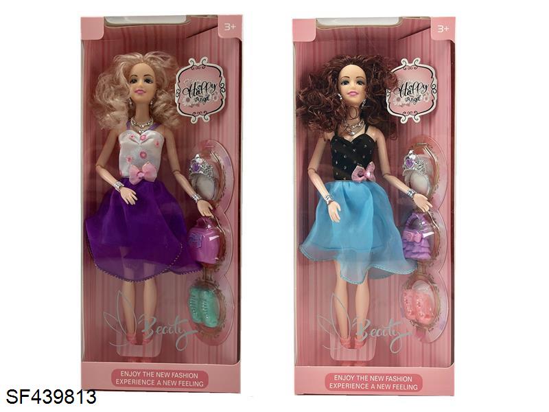 11.5寸时尚芭比公主套装(2款混装)