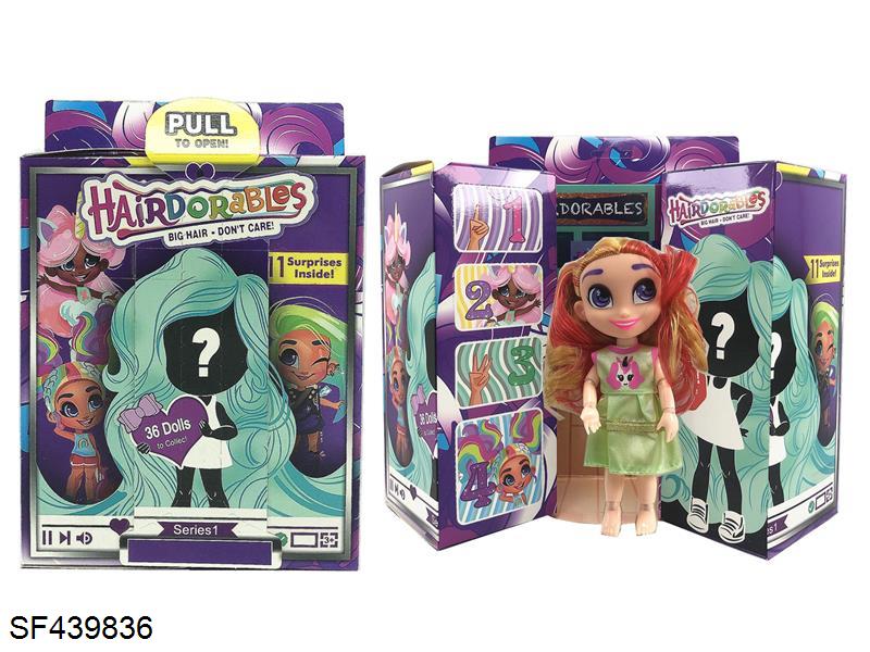 6寸实身带关节美少女带惊喜玩具