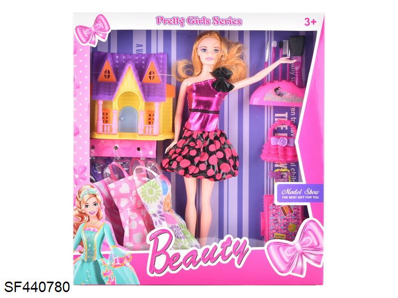 11寸实身芭比娃娃（多色混装）