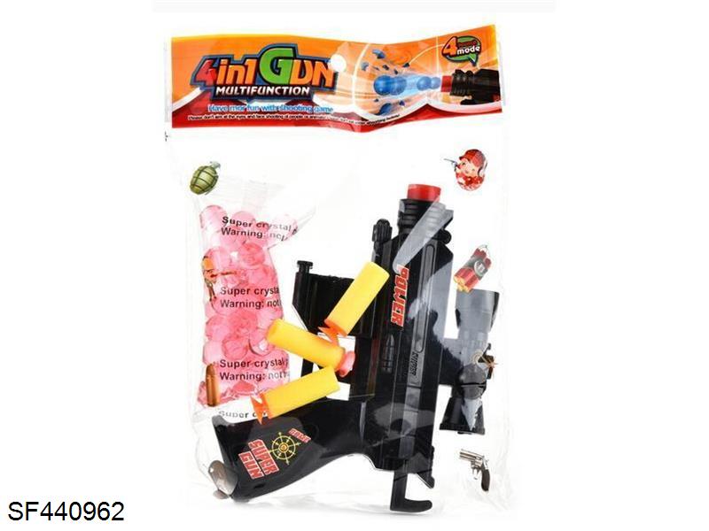 黑色3号枪+1水弹+3EVA弹