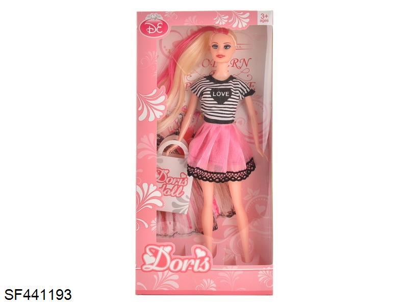 6关节重身时装芭比(6款衣服混装)