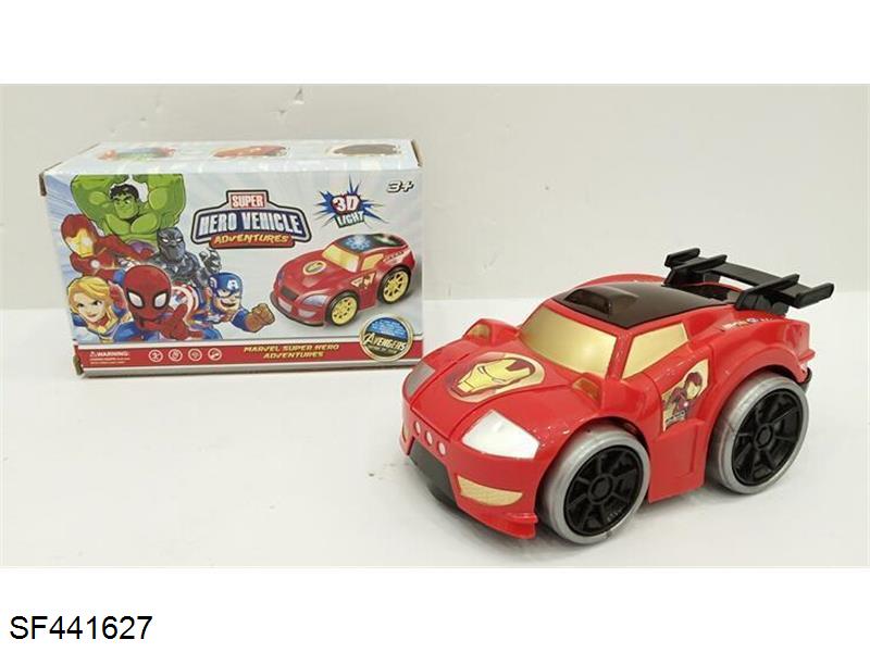 钢铁侠电动万向赛车带2灯光/3D灯(2款混装)