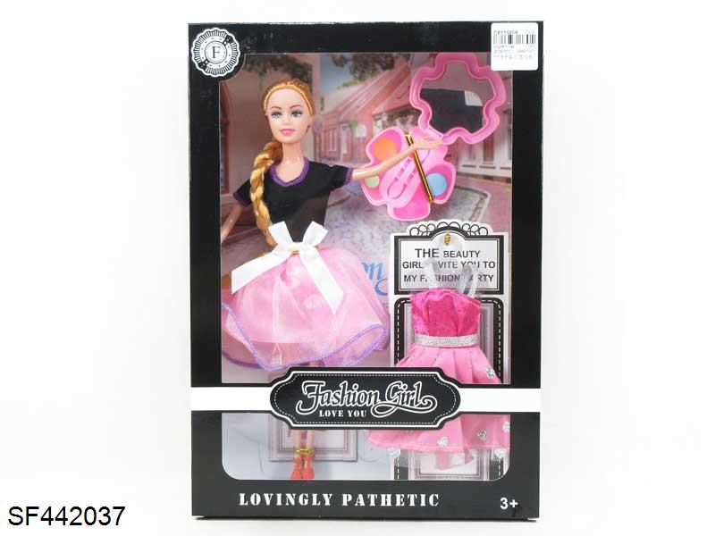 11.5寸实身时装芭比带配件