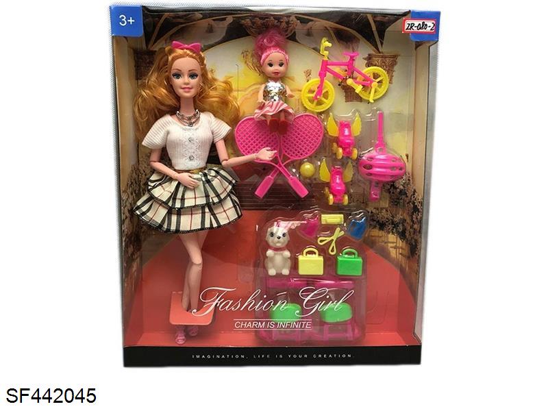 11.5寸12关节实身时装芭比带配件