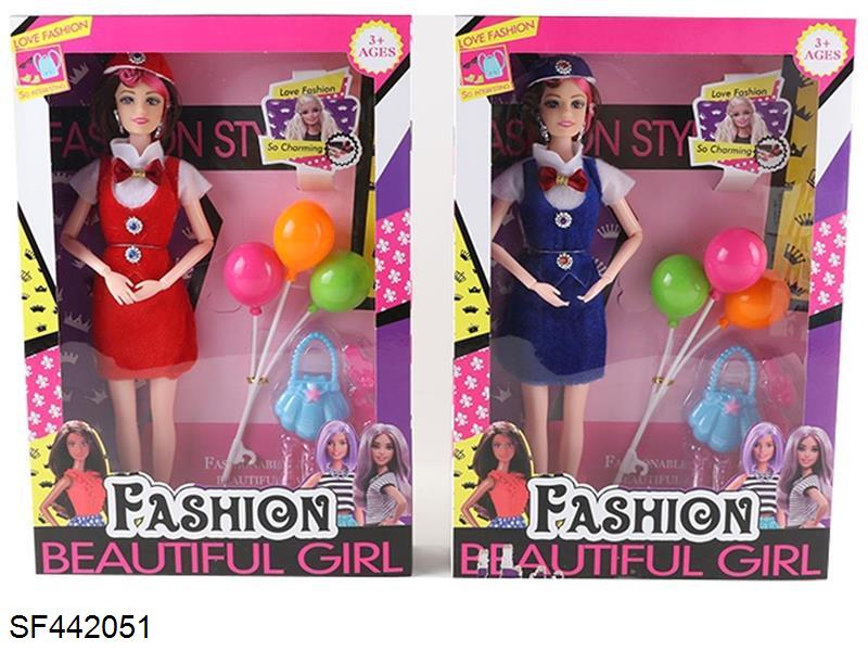 11.5寸12关节实身时装芭比带配件