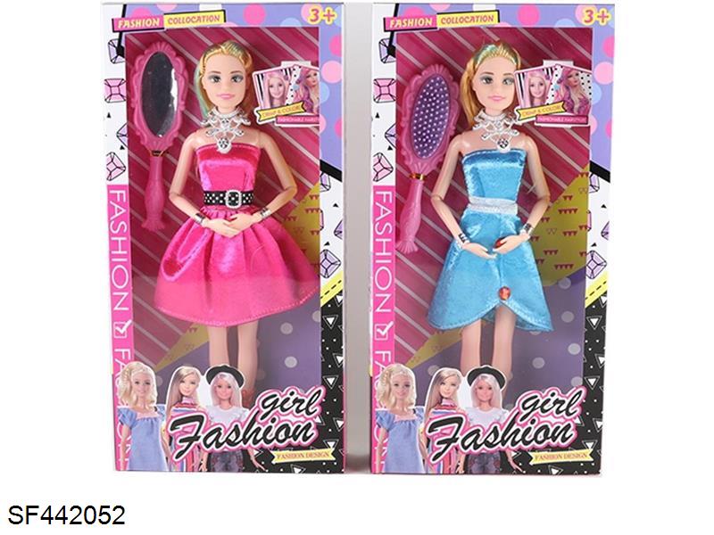 11.5寸12关节实身时装芭比带配件