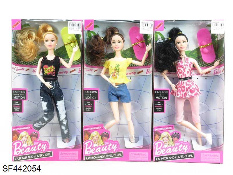 11.5寸12关节实身时装芭比带配件