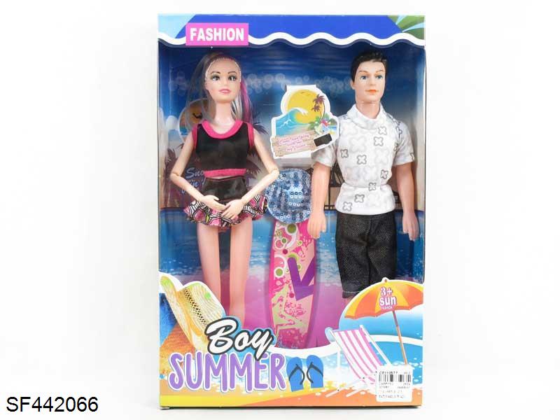 11.5寸9关节实身夏天泳装芭比