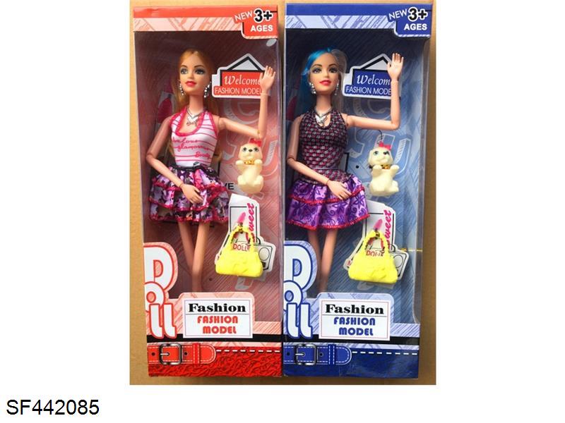 11.5寸12关节实身时装芭比带配件