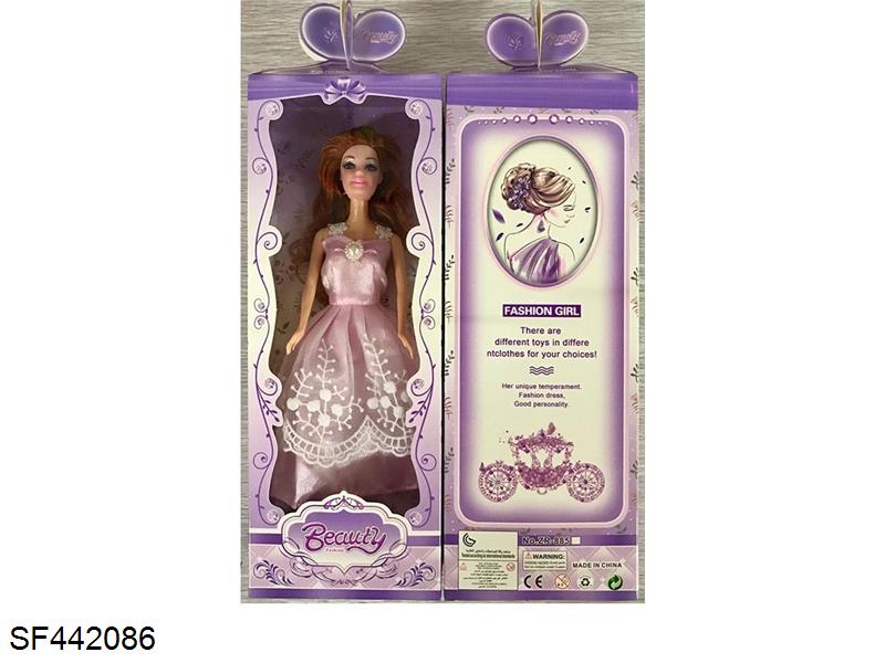 11.5寸实身婚纱芭比