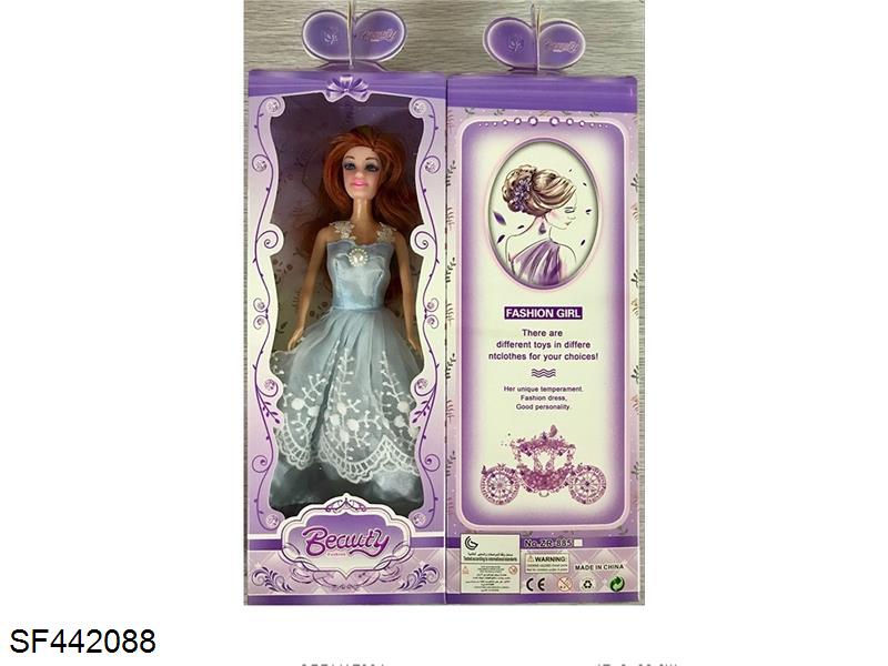 11.5寸实身婚纱芭比