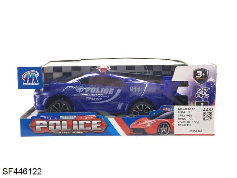 二通遥控警车