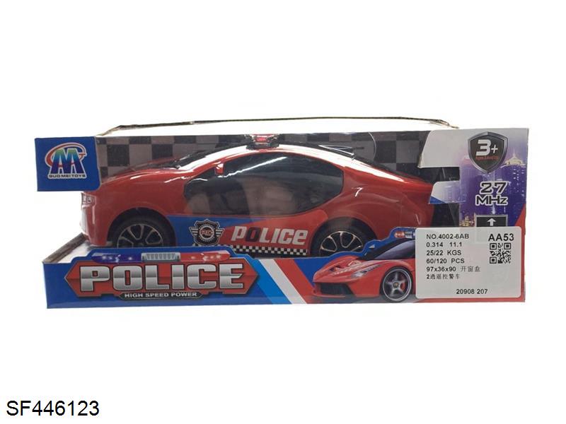 二通遥控警车