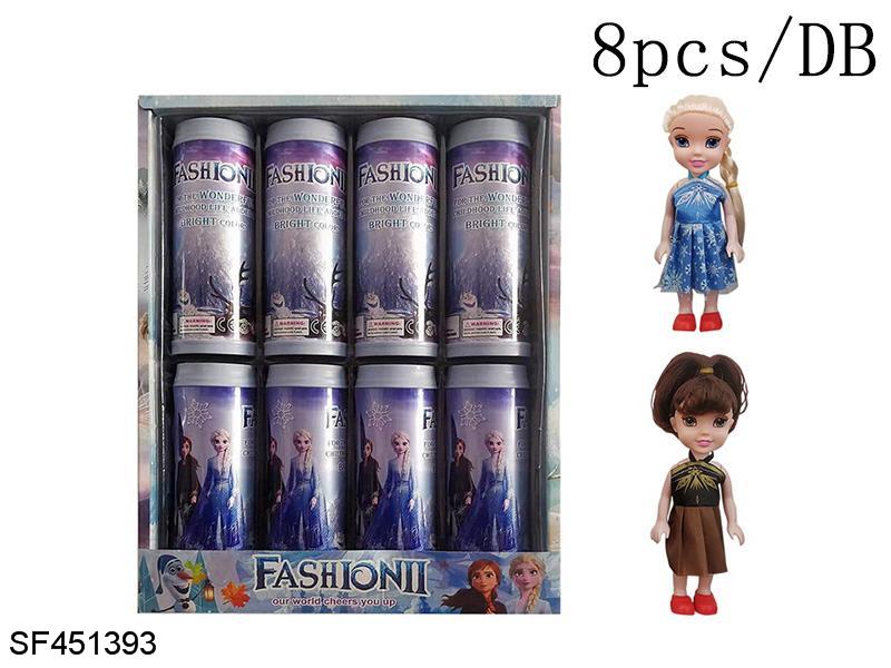 新款第四代6寸实身冰雪奇缘（8pcs/盒）