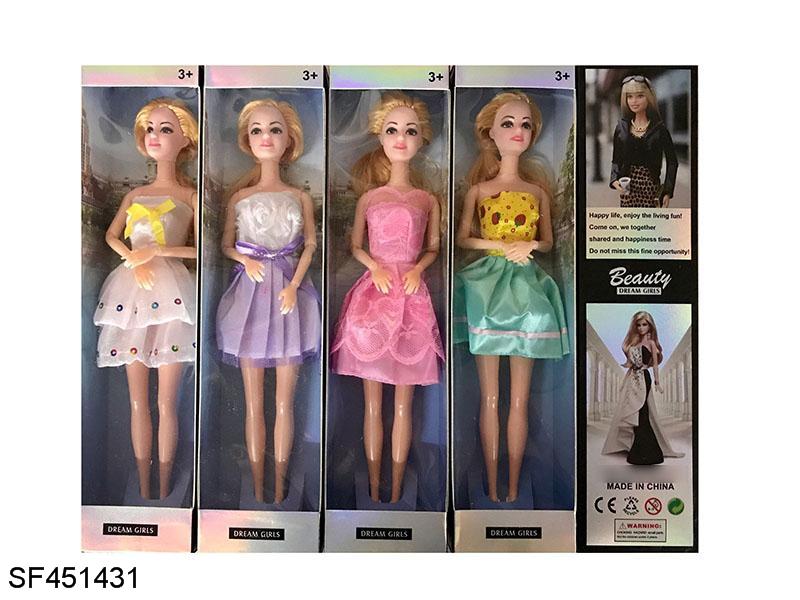 新款11寸实身12关节时装美女