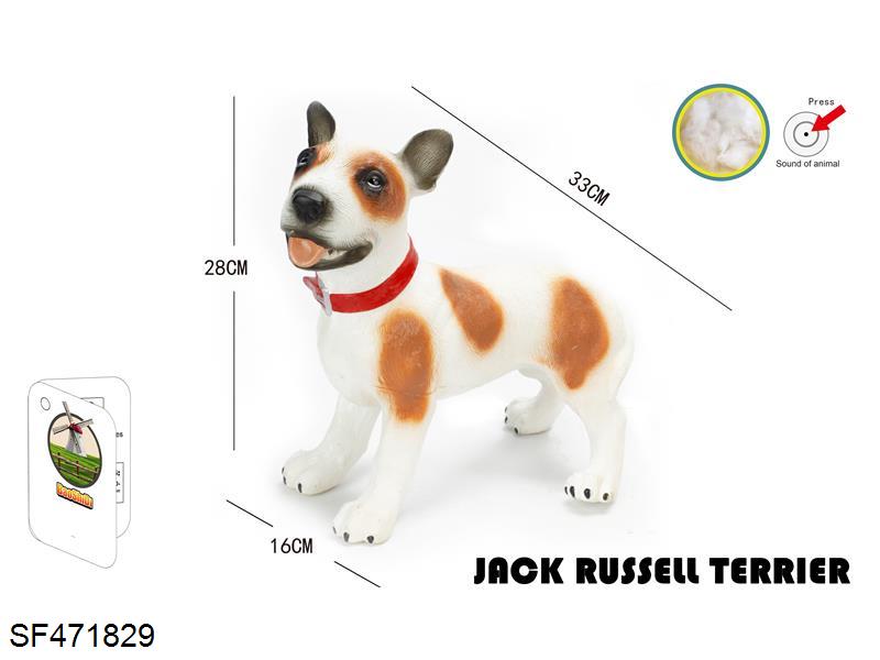搪胶充棉宠物狗 杰克罗（斑点）犬
