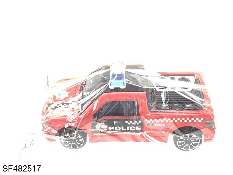 1:18惯性的士头警车