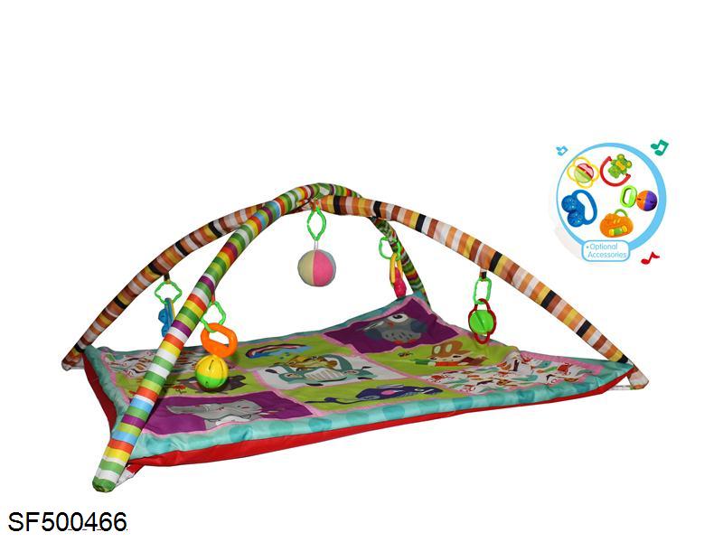 婴儿游戏毯地毯健身架-9宫图