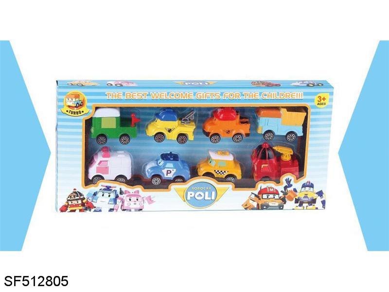 POLI滑行车(8只装)