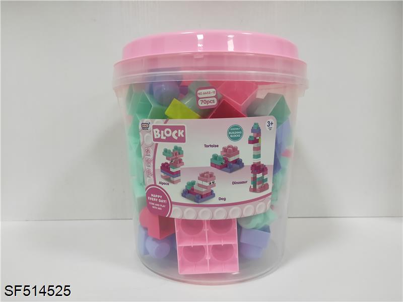益智女孩积木(70PCS)