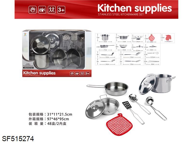 过家家不锈钢餐具