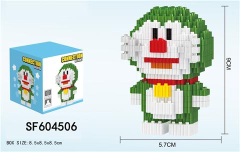 哆啦A梦积木-绿(291PCS)
