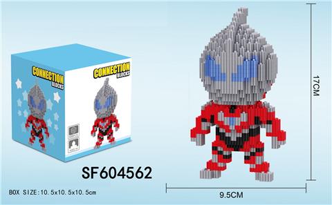 奥特曼-捷得积木(588PCS)