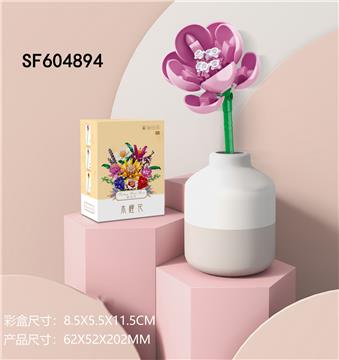 木槿花-粉红(84pcs)