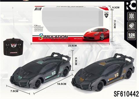1:24四通遥控兰博基尼赛车(不包电)
