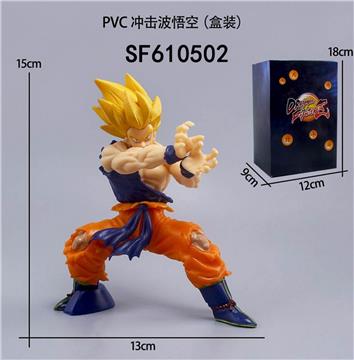 PVC冲击波悟空手办