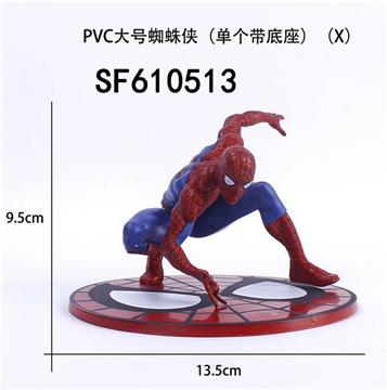 PVC大号蜘蛛侠手办(单个带底座)