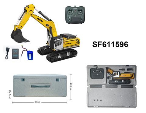 1:14二十四通道全合金件挖掘机