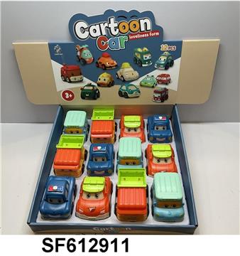 卡通惯性车(12只/盒)