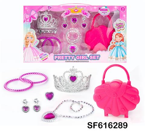 仙女棒魔棒电镀皇冠饰品宝石水晶