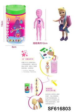第2代5寸实身缤纷变色凯莉主题