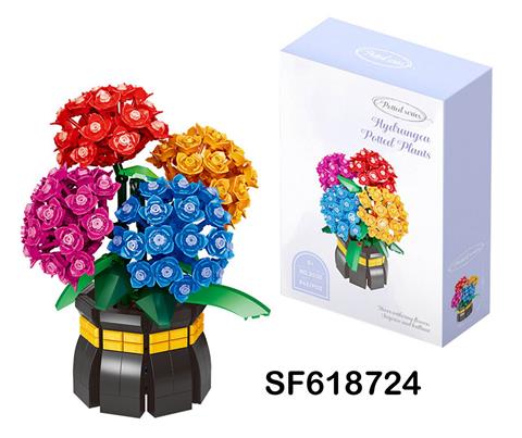 撒哈拉之恋花篮积木(843pcs)